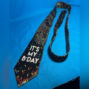 It's My Bday! Adult Mens Neck Tie Costume Party Accessory